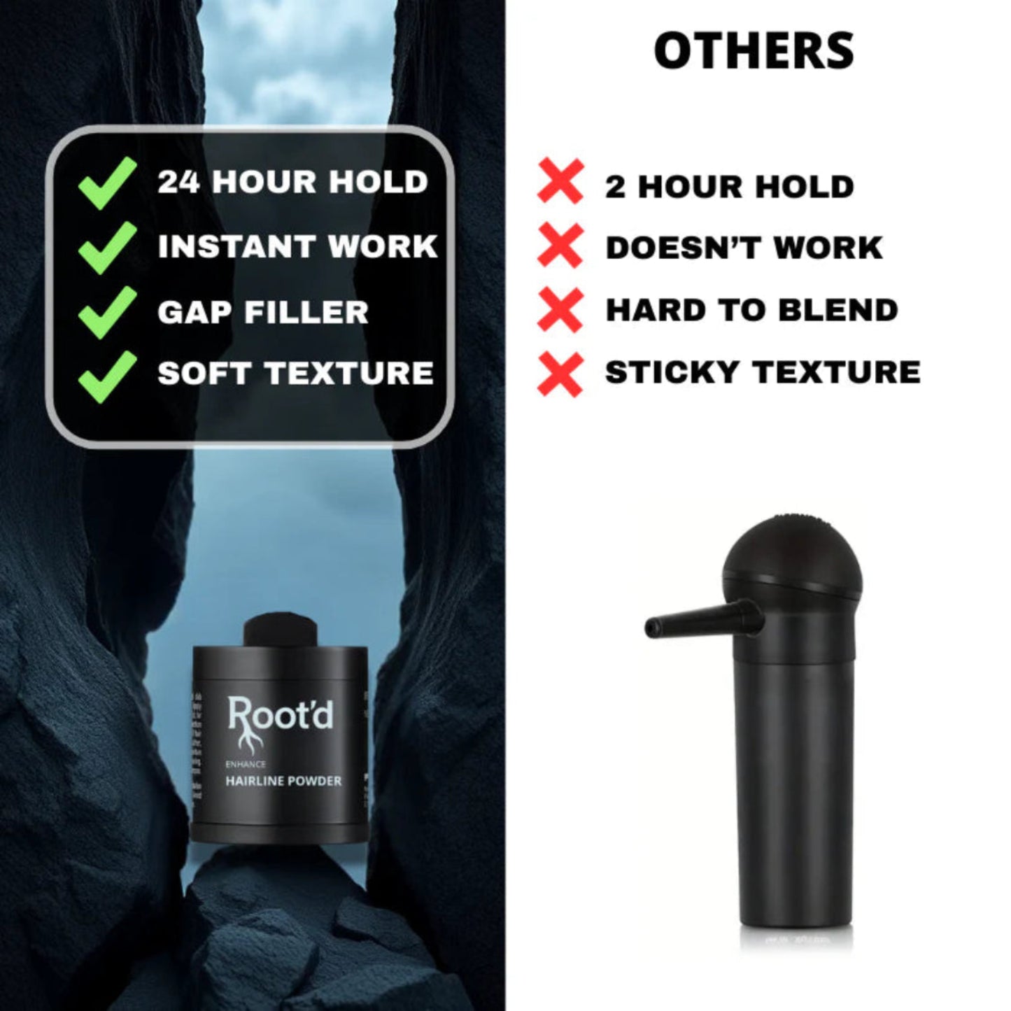 ROOT'D™ HAIR ENHANCING POWDER